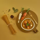 Wołowina w sosie musztardowym