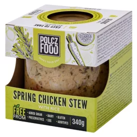 Wiosenna potrawka z kurczakiem i ryżem